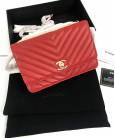 Клатч Сhan**l Chevron Trendy CC WOC Red
